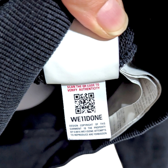 WE11DONE Men's HOODIE "Homesick" 2015 Size Large Distressed Vintage VTG Inspired - Picture 7 of 10